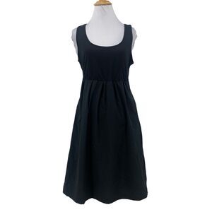 Columbia Omni Shade Dress Womens S Small Black Stretch Sun Protection Pockets